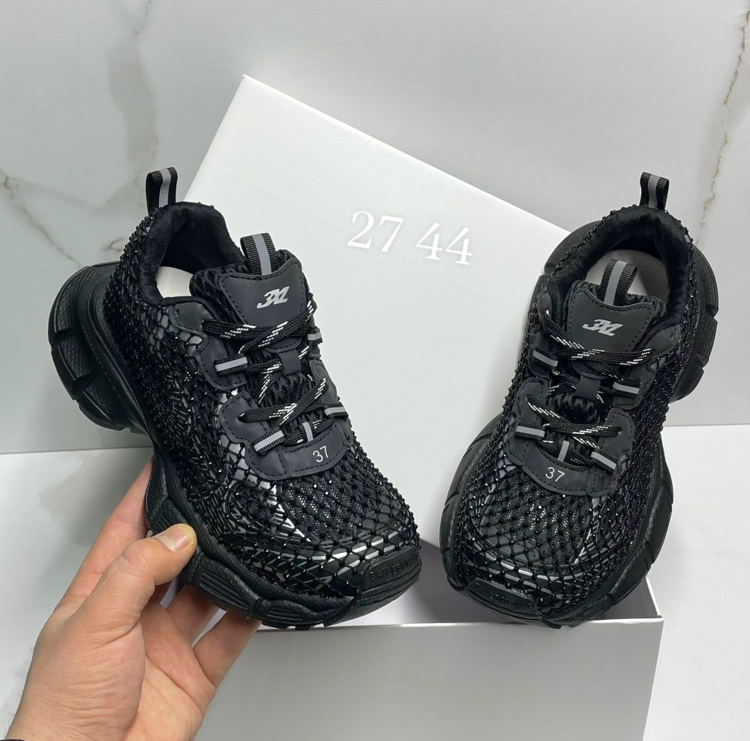 кроссовки balenciaga,balenciaga кроссовки женские,кроссовки,кроссовки баленсиага трек 2 чёрные,женские кроссовки