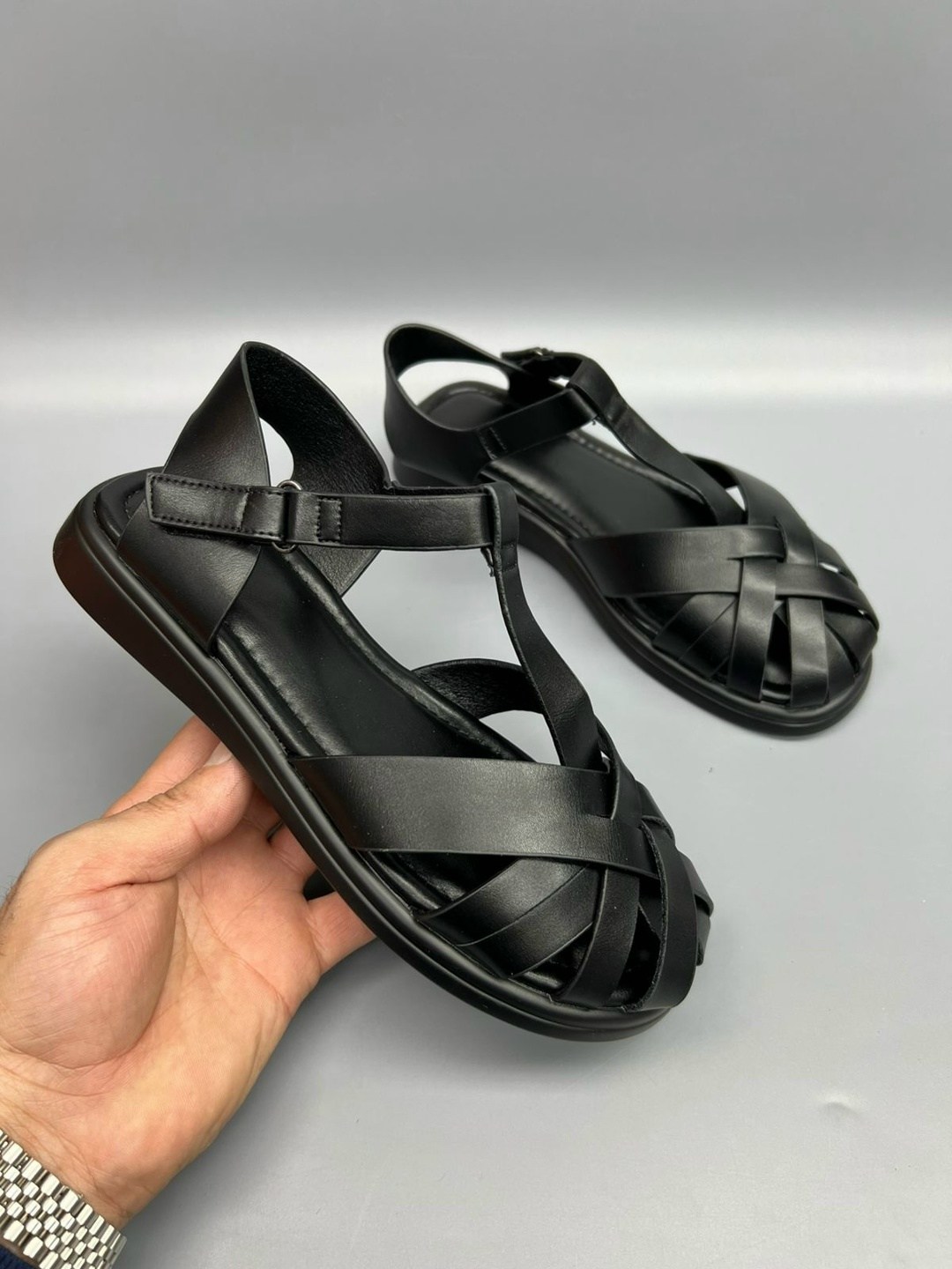 сандалии женские,сандалии,женские босоножки,сандалии кожаные,черные сандалии