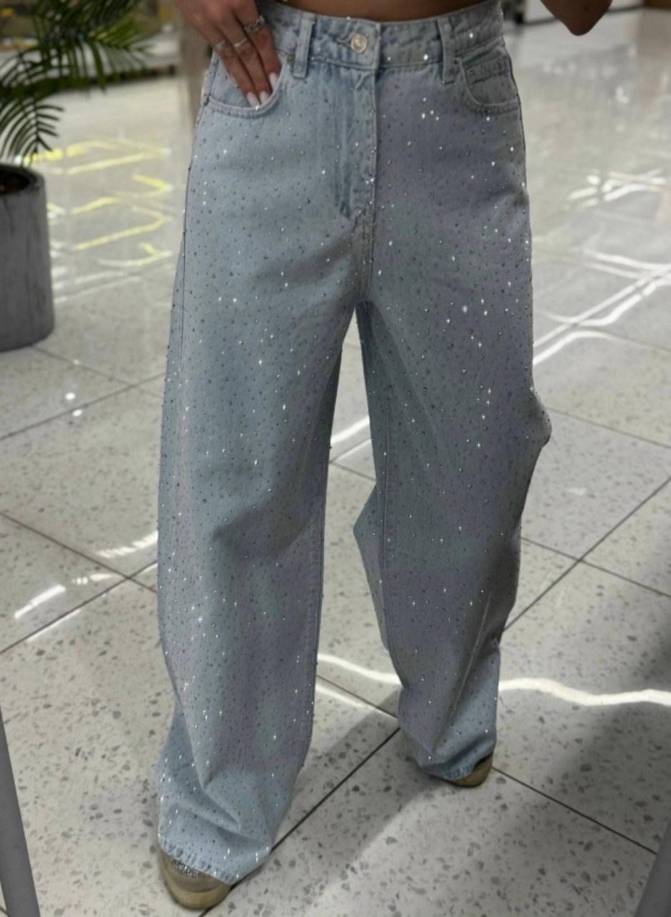 джинсы с стразами,джинсы широкие со стразами befree,женские джинсы со стразами,женские джинсы со стразами vgh,широкие джинсы
