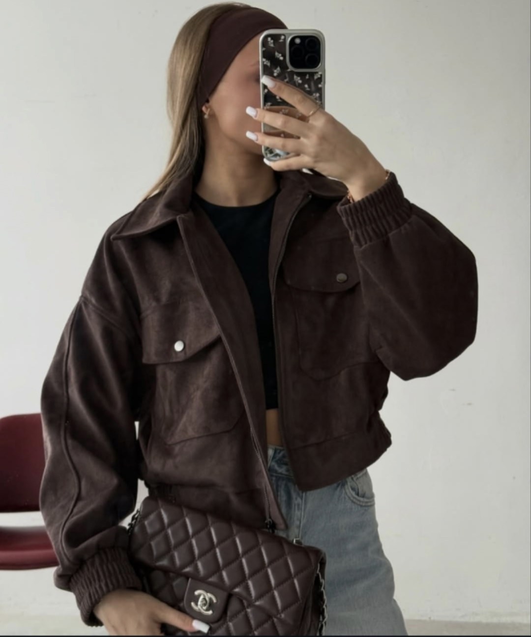 куртка замшевая,бомбер укороченный оверсайз замшевый куртка рабочего тренд saint shine,куртка коричневая,куртка замш,бомбер женская куртка