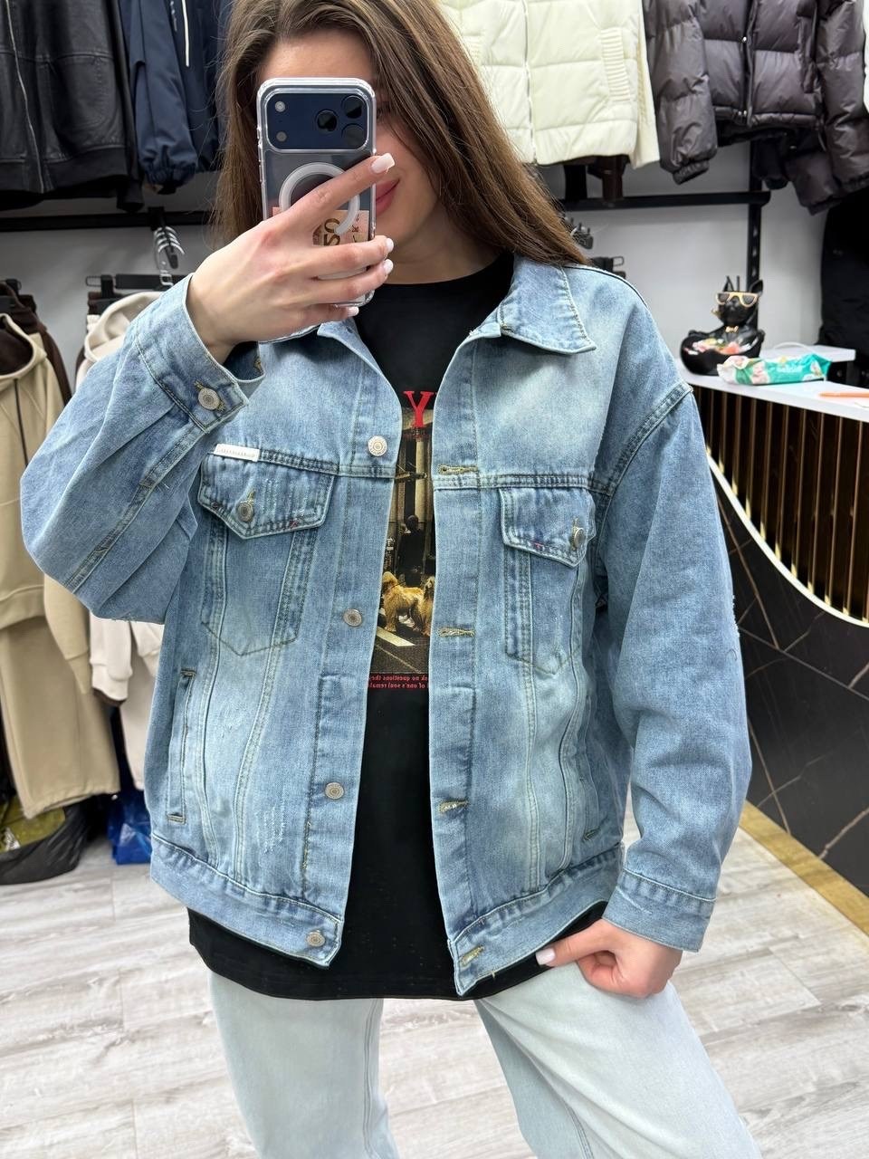 джинсовая женская куртка оверсайз,джинсовая куртка оверсайз charm_shop,джинсовая куртка женская,джинсовая куртка женская оверсайз джинсовка,джинсовая куртка