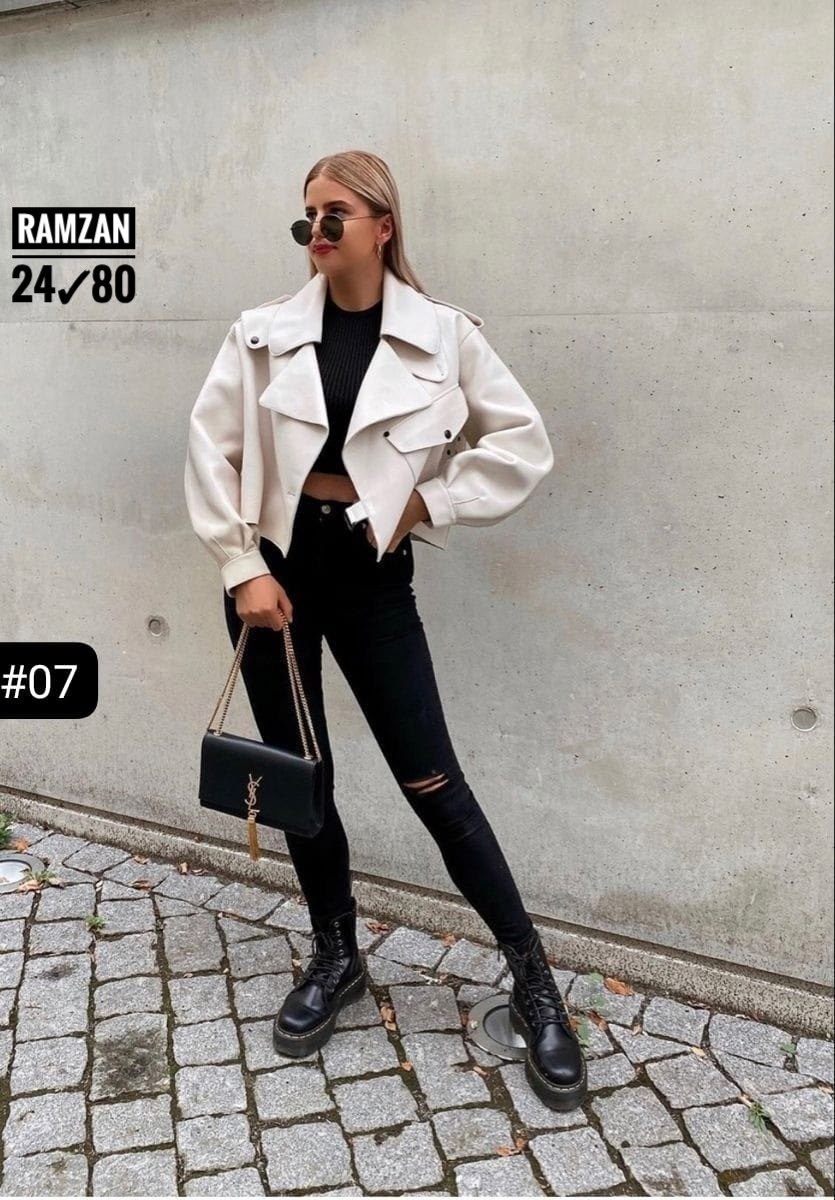 белая кожаная куртка,женская куртка из искусственной кожи,куртка косуха,кожаная куртка,кожаная куртка женская