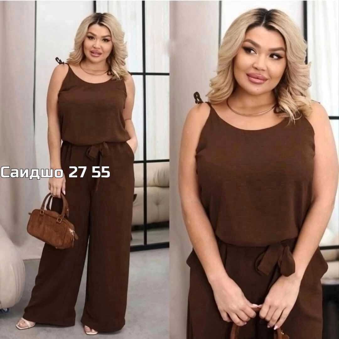 женские комбинезоны больших размеров,брючный комбинезон,костюм с брюками, комбинезон,комбинезон женский для полных