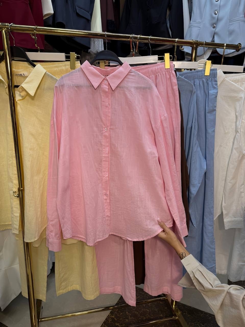 рубашка бежевая,,костюм женский,рубашка хлопок,костюм белый