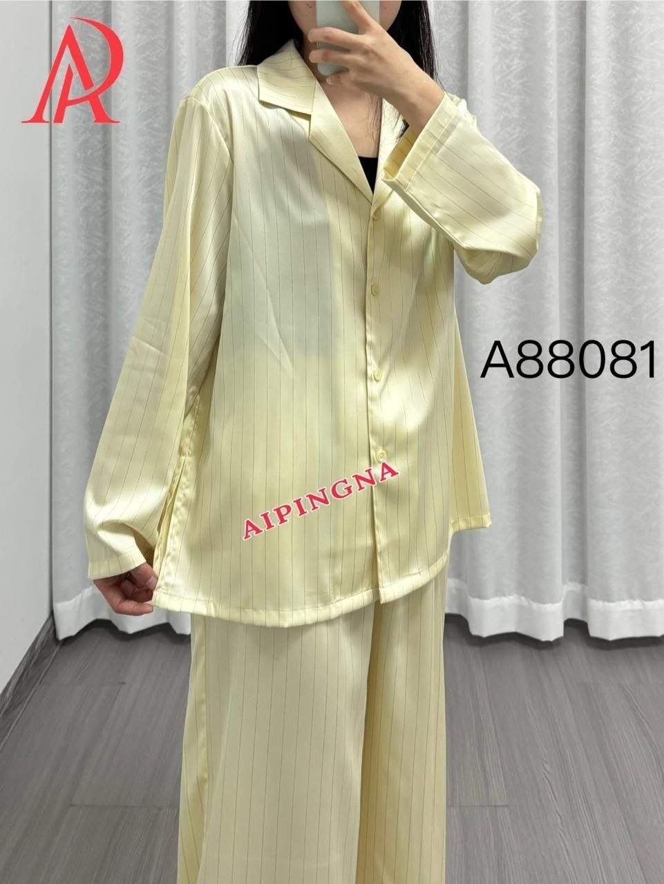 пижама женская шелковая cо штанами,пижама женская шелковая bright fame,женская пижама,шелковая пижама,пижама для женщин