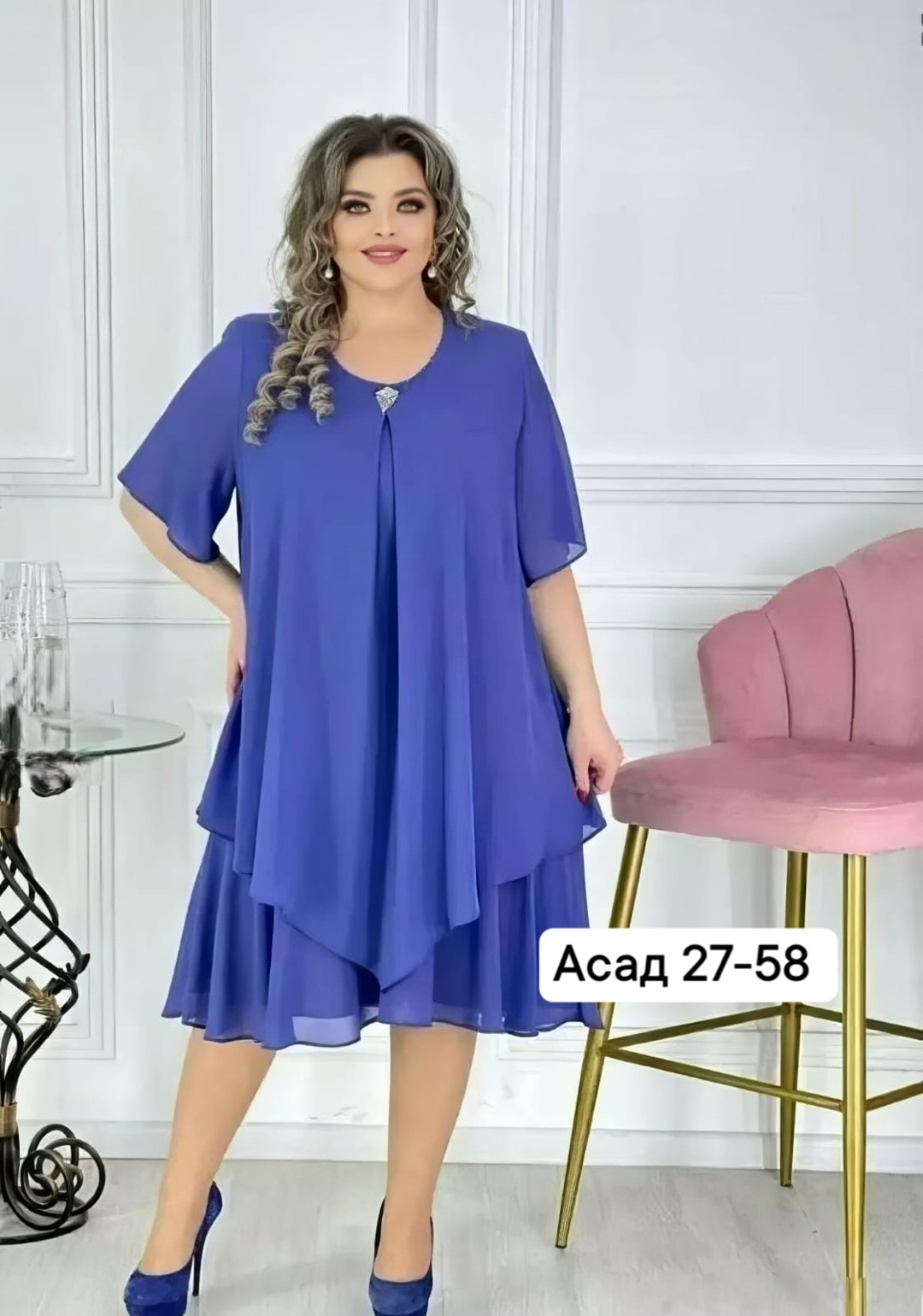 шифоновое нарядное платье больших размеров,платье шифон,шифоновое платье большого размера binmoda,женское платье из шифона больших размеров,платье шифоновое больших размеров