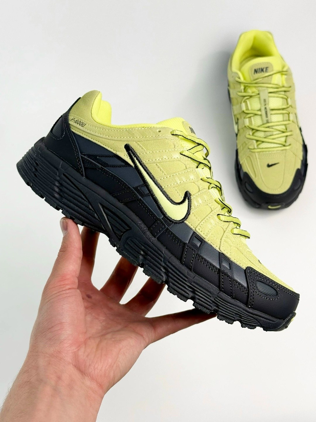 кроссовки nike wmns p-6000 'luminous green',кроссовки p 6000 prm nike sportswear зеленый,nike p-6000 prm limelight / dark smoke grey,кроссовки nike p-6000 premium 'limelight dark smoke grey' зеленый,к