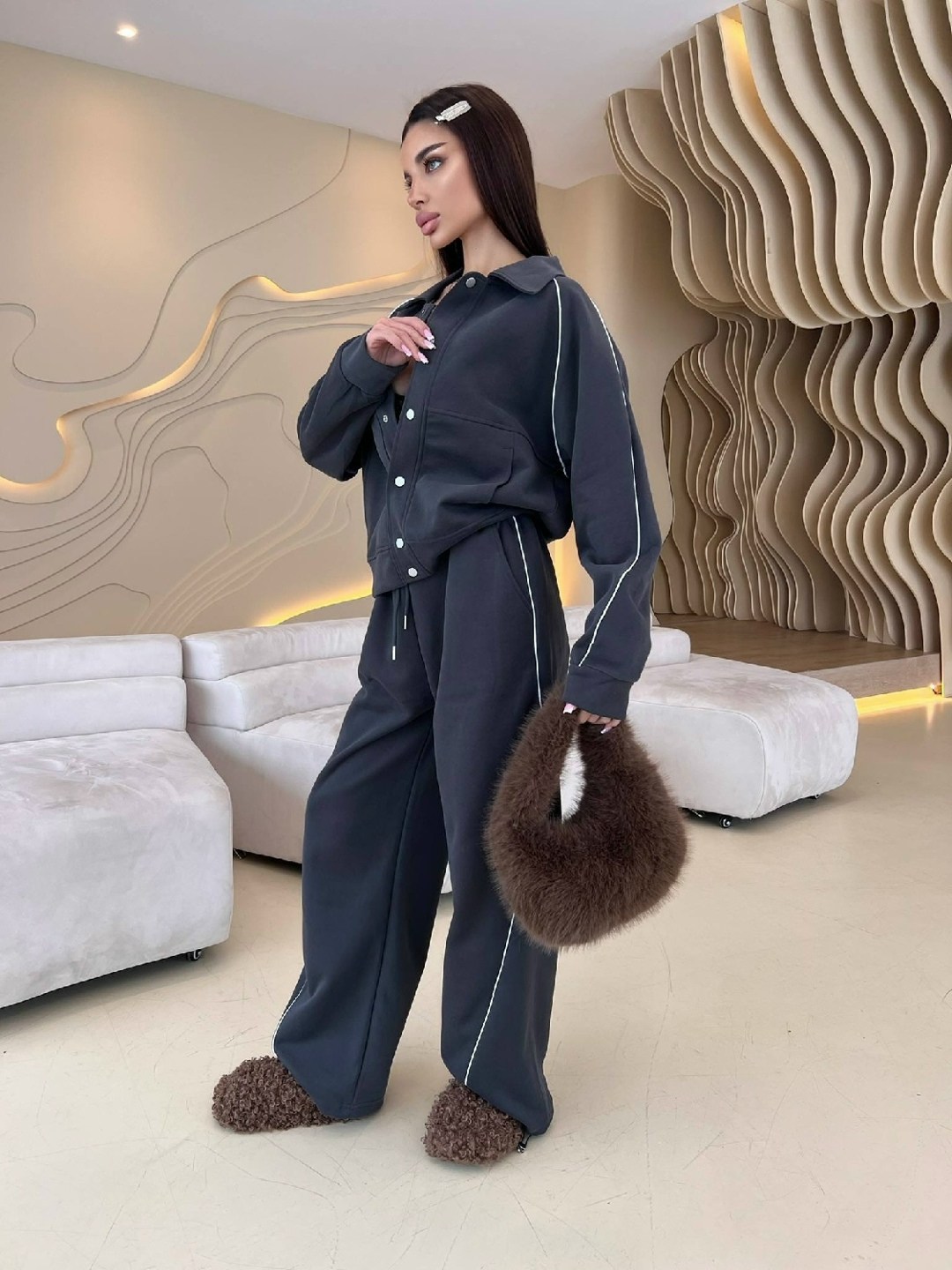 стильный костюм,женский костюм,костюм на флисе,костюм жен