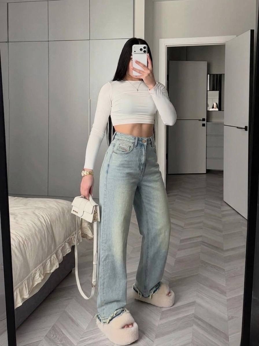 модные джинсы,джинсы женские широкие,джинсы,женские джинсы,джинсы рваные