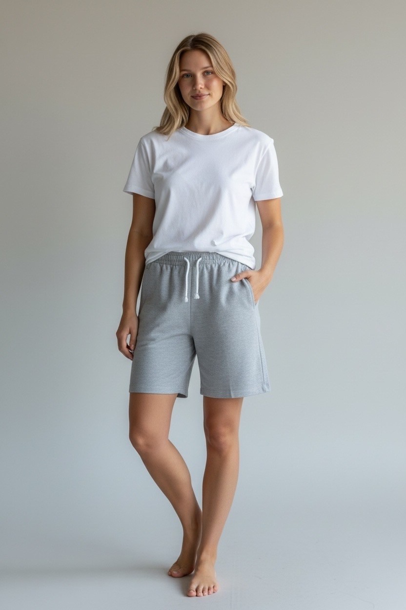 женские шорты,шорты удлиненные,трикотажные шорты,повседневные шорты,спортивные шорты