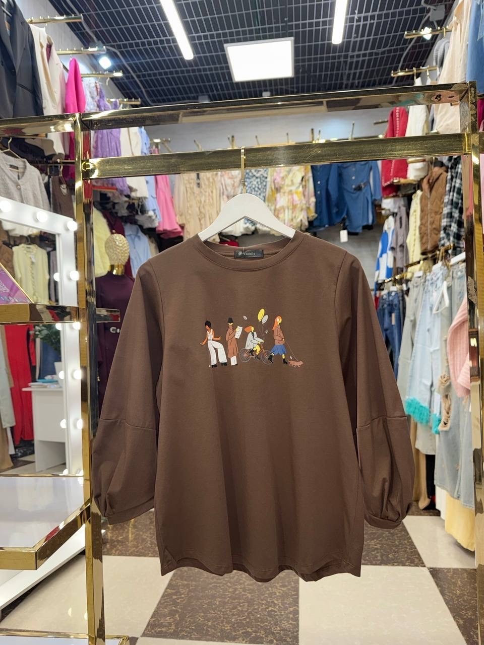 свитшот женская,футболка удлиненная туника оверсайз la brisa 253930077,кофта оверсайз,женская кофта,свитшот кофта