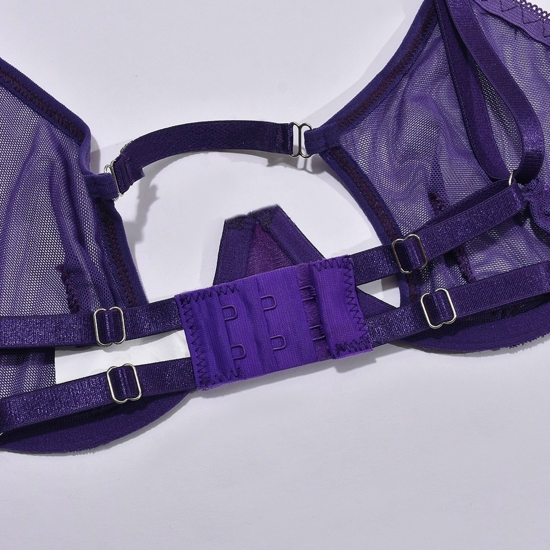 сексуальный комплект нижнего белья,женское нижнее белье,комплект нижнего белья,фиолетовое нижнее белье,toucheart 3-точечное сексуальное нижнее белье для женщин