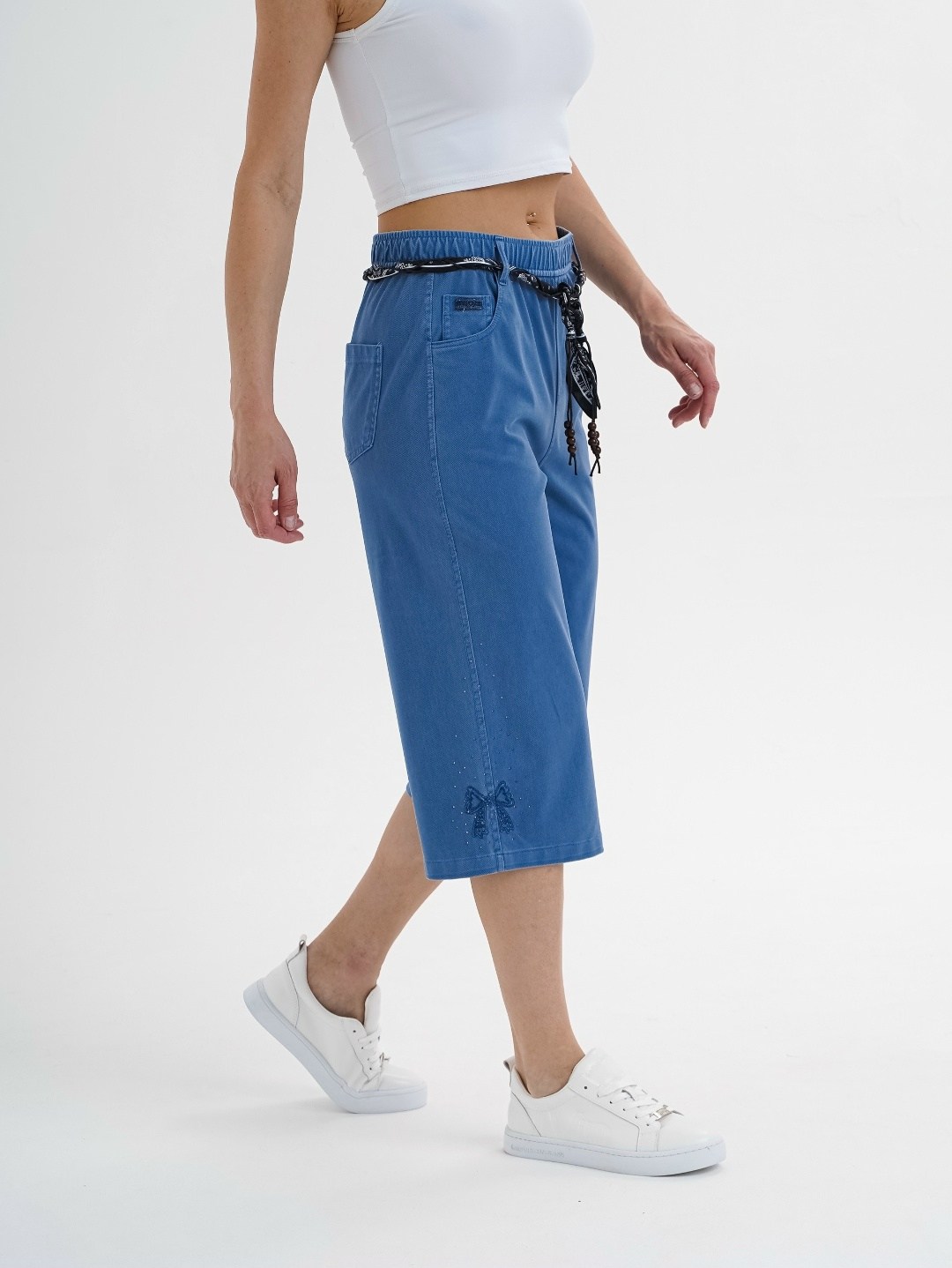 бриджи женские,брюки капри,повседневные брюки,кюлоты брюки,серые бриджи