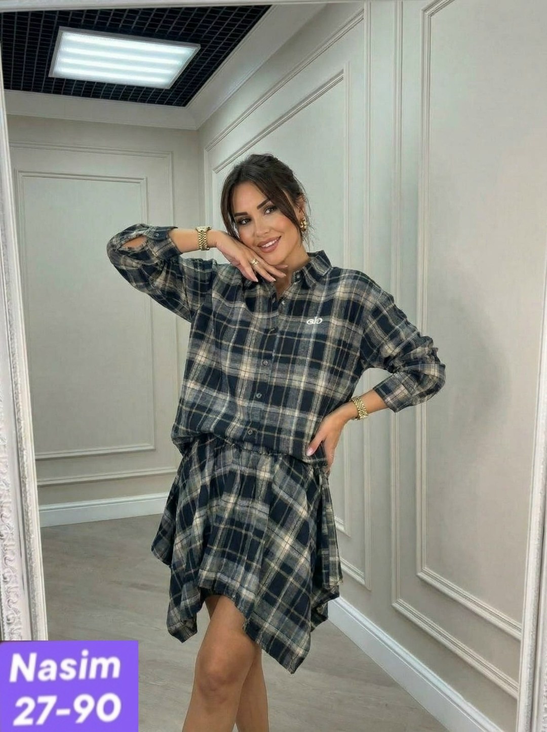 костюм с юбкой и рубашкой,костюм с юбкой в клетку,костюм женский с юбкой,костюм в клетку,женский костюм