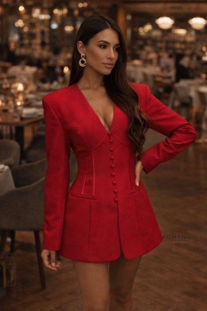 платье-пиджак,платье-пиджак женское с лацканами стильное коричневый,платье пиджак с вырезами по бокам на талии,платье - пиджак с вырезами на талии emberens коричневый,платье пиджак вечернее