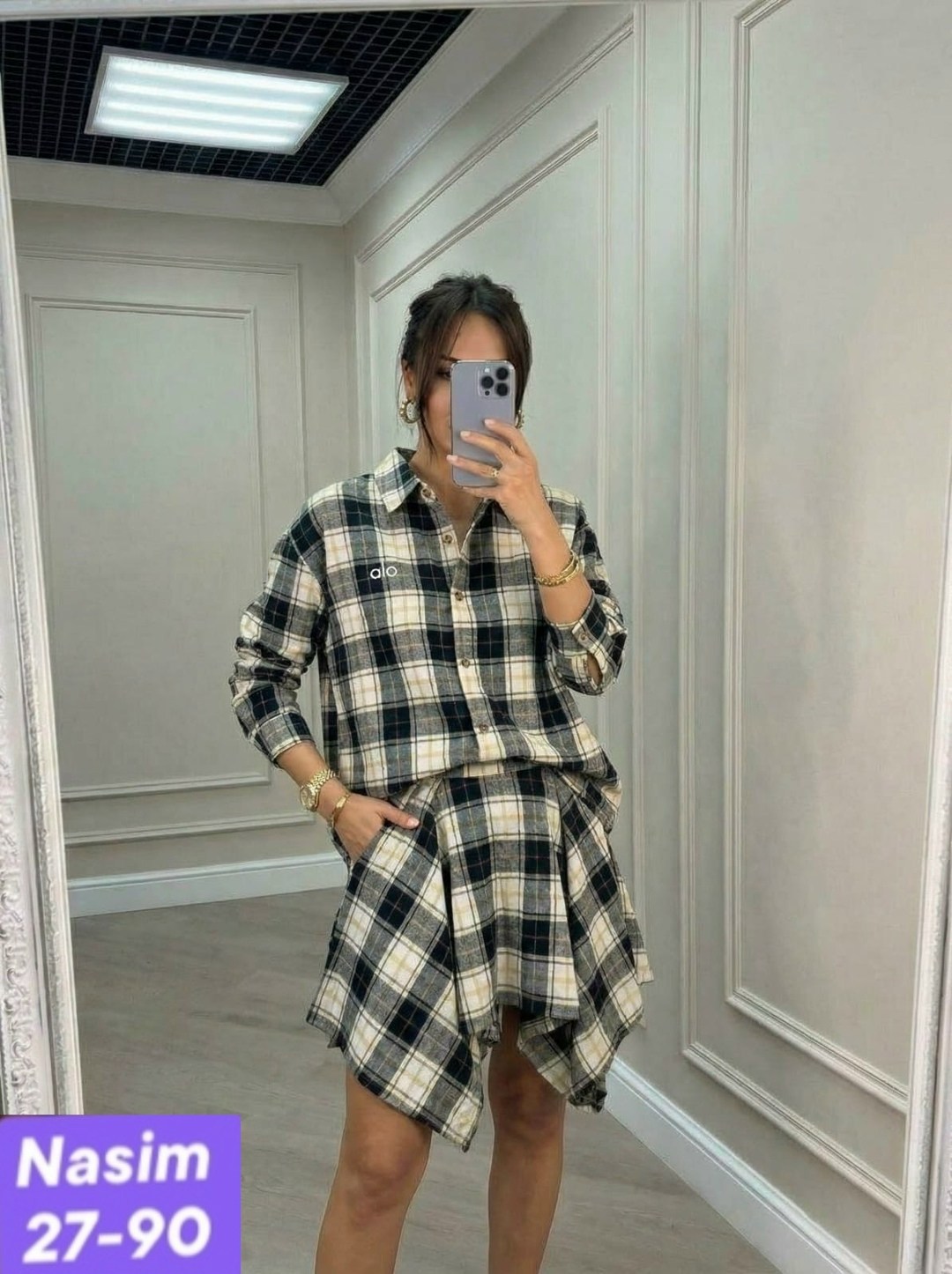 костюм с юбкой и рубашкой,костюм с юбкой в клетку,костюм женский с юбкой,костюм в клетку,женский костюм