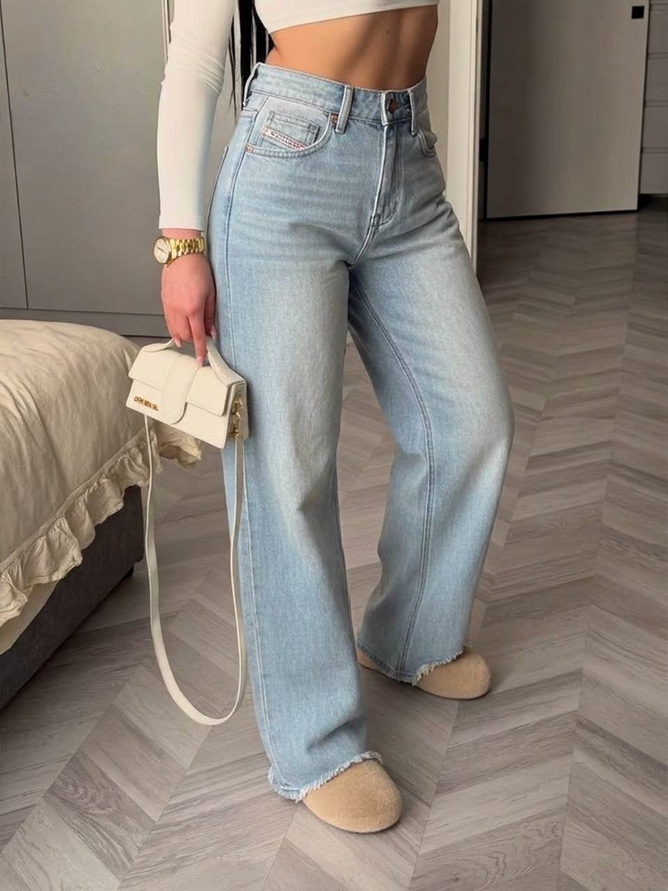 модные джинсы,джинсы женские широкие,джинсы,женские джинсы,джинсы рваные