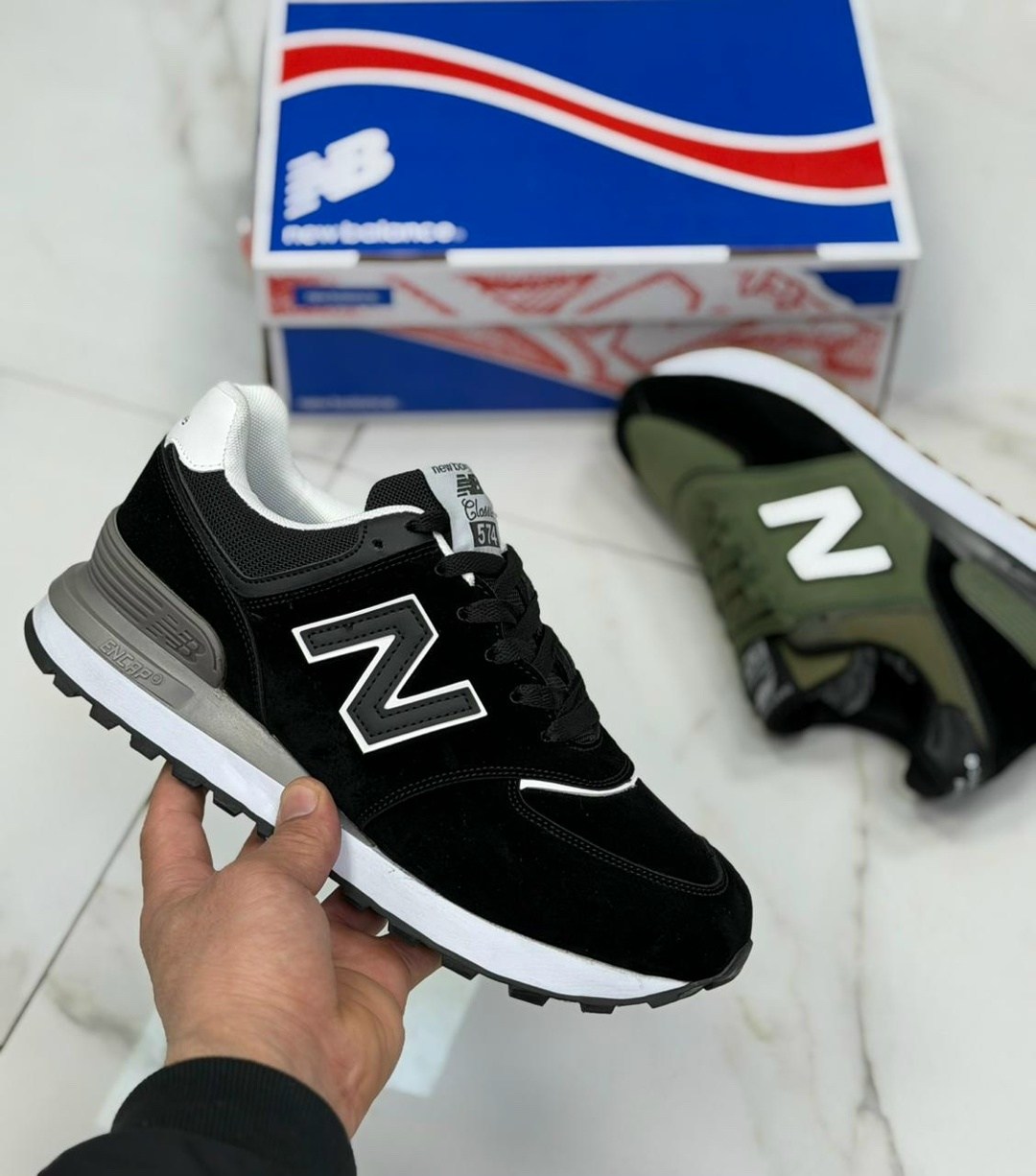 кроссовки new balance 574,нью бэланс 574 зеленые,зимние кроссовки new balance 574 mid,кроссовки new balance,мужские кроссовки new balance