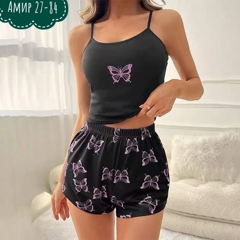 пижама женская с майкой и шортами,пижама женская с шортами на бретельках,женские пижамы на заказ,пижама женская,пижама для женщин