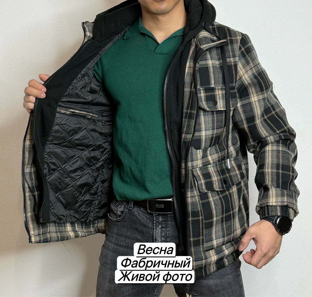 куртка рубашка с капюшоном весенняя frogman,рубашка с капюшоном,куртка рубашка демисезонная,теплая рубашка