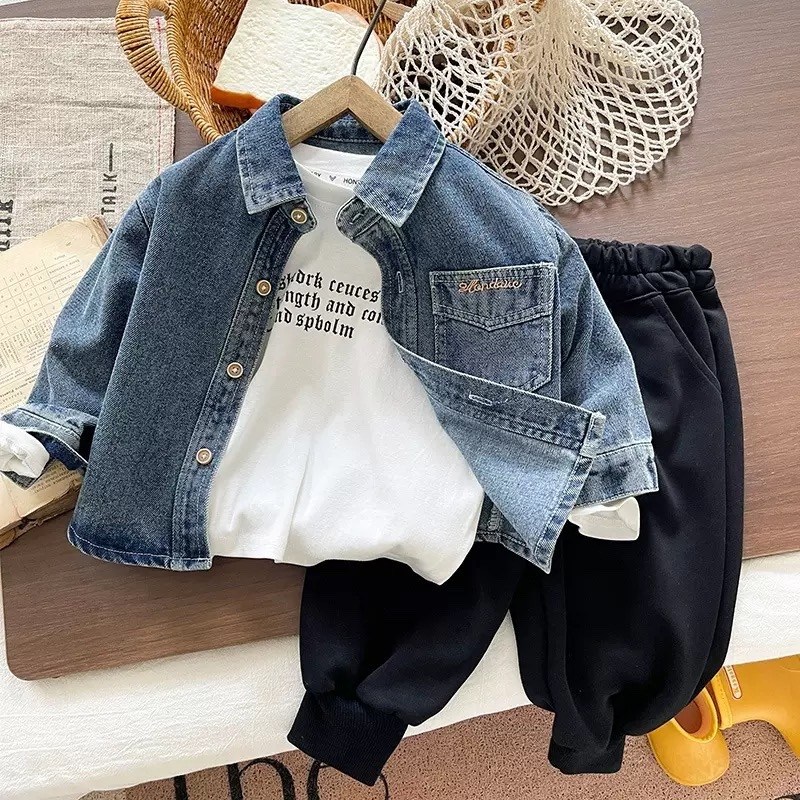 джинсовый костюм для мальчика,джинсовая куртка,джинсовый костюм детский,комплект одежды для мальчика,джинсовые костюмы