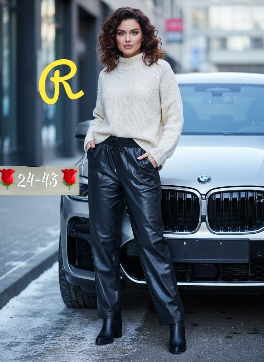 женские кожаные брюки,женские брюки из экокожи,женские брюки,кожаные брюки,брюки из экокожи