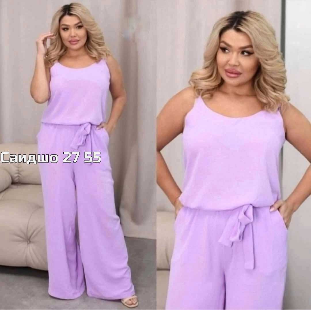 женские комбинезоны больших размеров,брючный комбинезон,костюм с брюками, комбинезон,комбинезон женский для полных