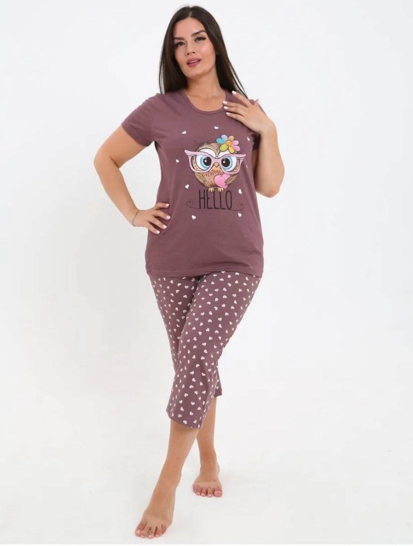 пижама с бриджами большие размеры,пижама с бриджами хлопок,пижама с бриджами,пижама женская с бриджами,пижама с бриджами домашний