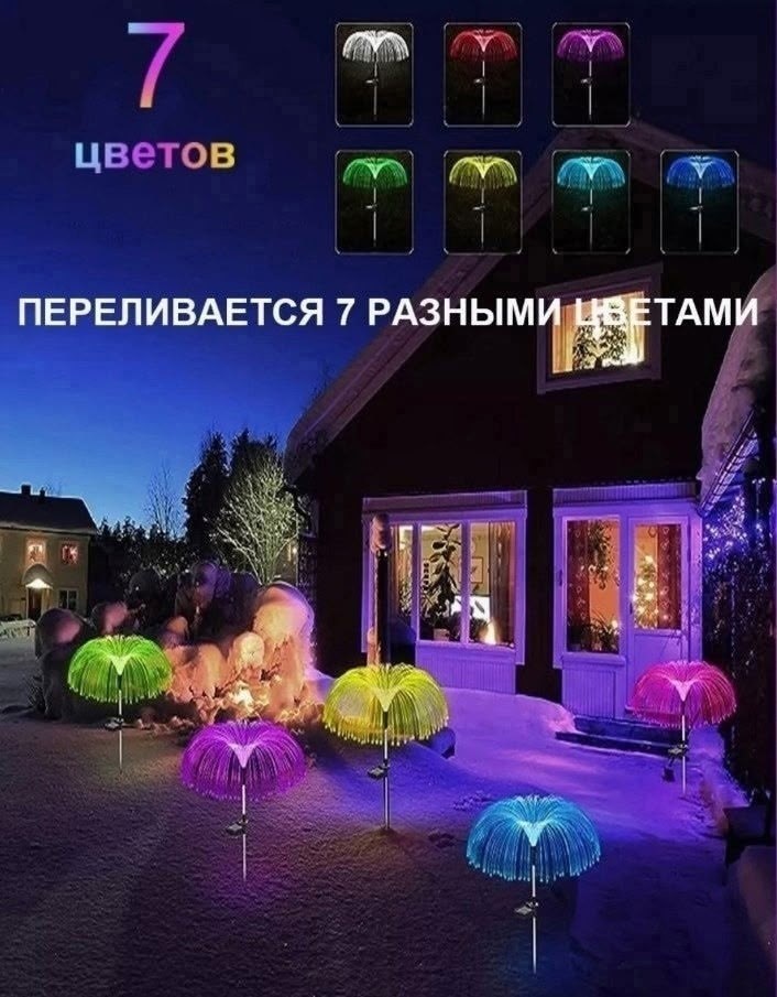 светильник медуза уличный на солнечной батарее,садовые уличные светильники на солнечных батареях,садовые светильники на солнечной батарее,уличные светильники на солнечной батарее,уличные светильники н