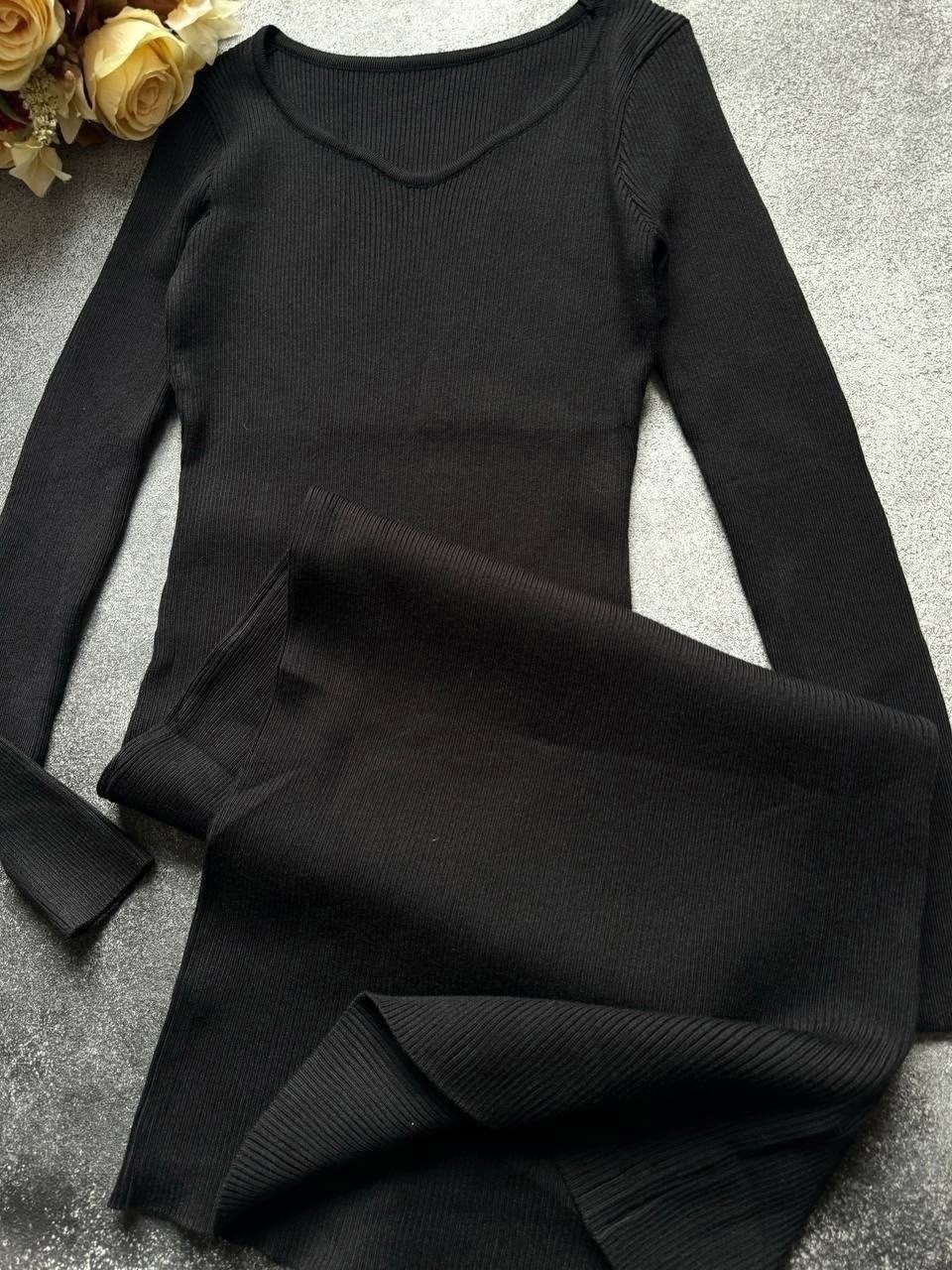 облегающее платье,трикотажное платье,платье черное,платье женской,платье стильное