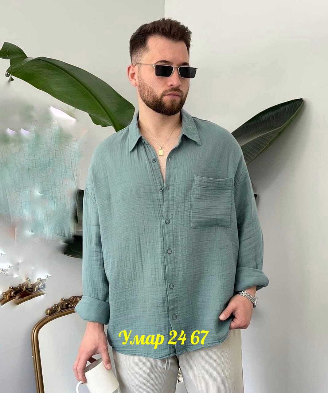 мужская рубашка из муслина,мужская летняя рубашка,мужская рубашка из хлопка,мужская рубашка,рубашка летняя