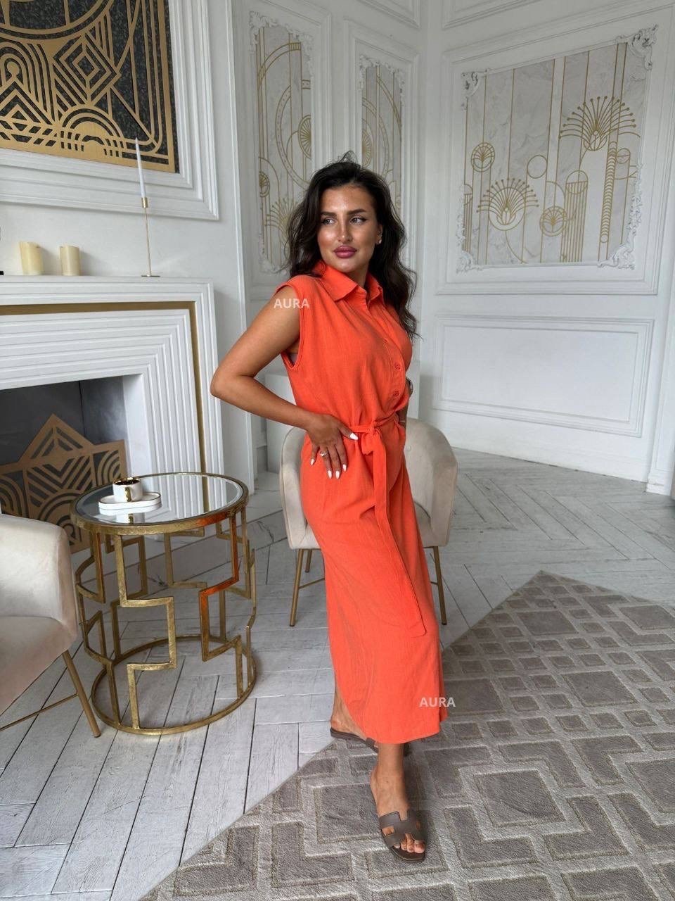 платье женское оранжевое,оранжевое платье,женское платье,женское платье летнее,платье