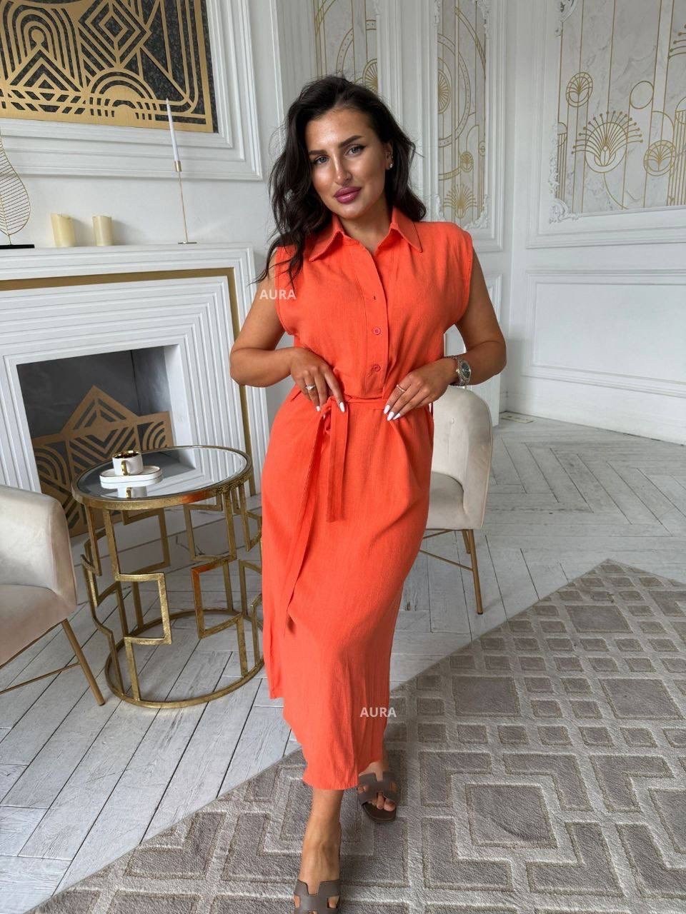 платье женское оранжевое,оранжевое платье,женское платье,женское платье летнее,платье