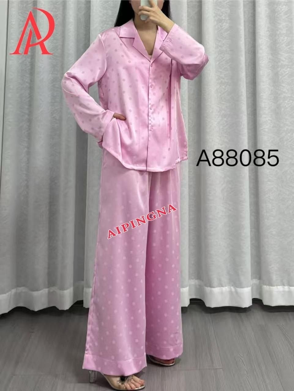 пижама женская,пижама со штанами шелковая mi luna 321779519,женский пижамный комплект,пижама шелковое,пижама для женщин с