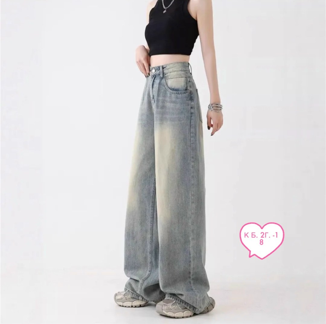 джинсы широкие женские,женские серые мешковатые джинсы в стиле харадзюку,джинсы широкие,женские джинсы,джинсовые брюки с широкими штанинами