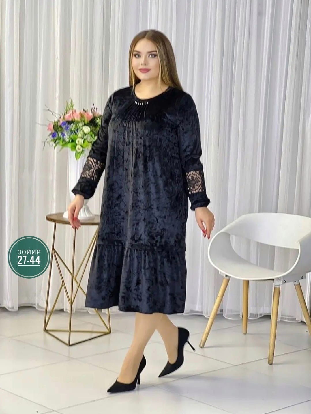 платье из велюра,платье женской,женские платья больших размеров,стильное платье,платье велюр