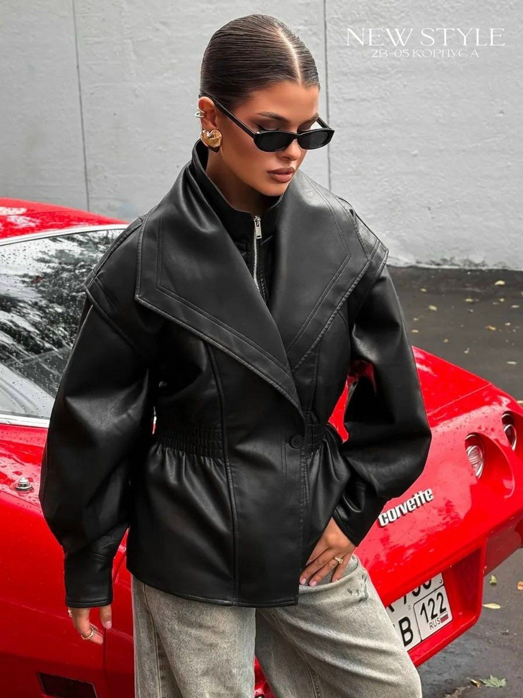 косуха куртка кожаная оверсайз демисезонная удлиненная mayberry,женская кожаная куртка,кожаная куртка,куртка косуха,куртка из экокожи