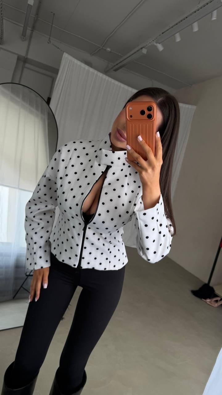 женская блузка,стильная блузка,блузка в горошек,блузка в горох,модная блузка