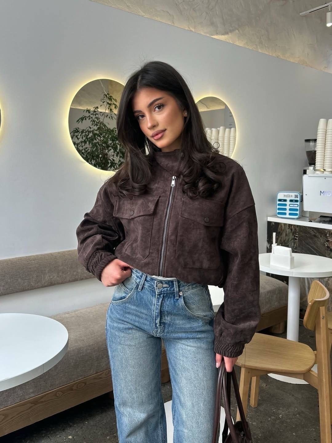 куртка замшевая,куртка замш,бомбер укороченный оверсайз замшевый куртка рабочего тренд saint shine,бомбер женская куртка,куртка из замши