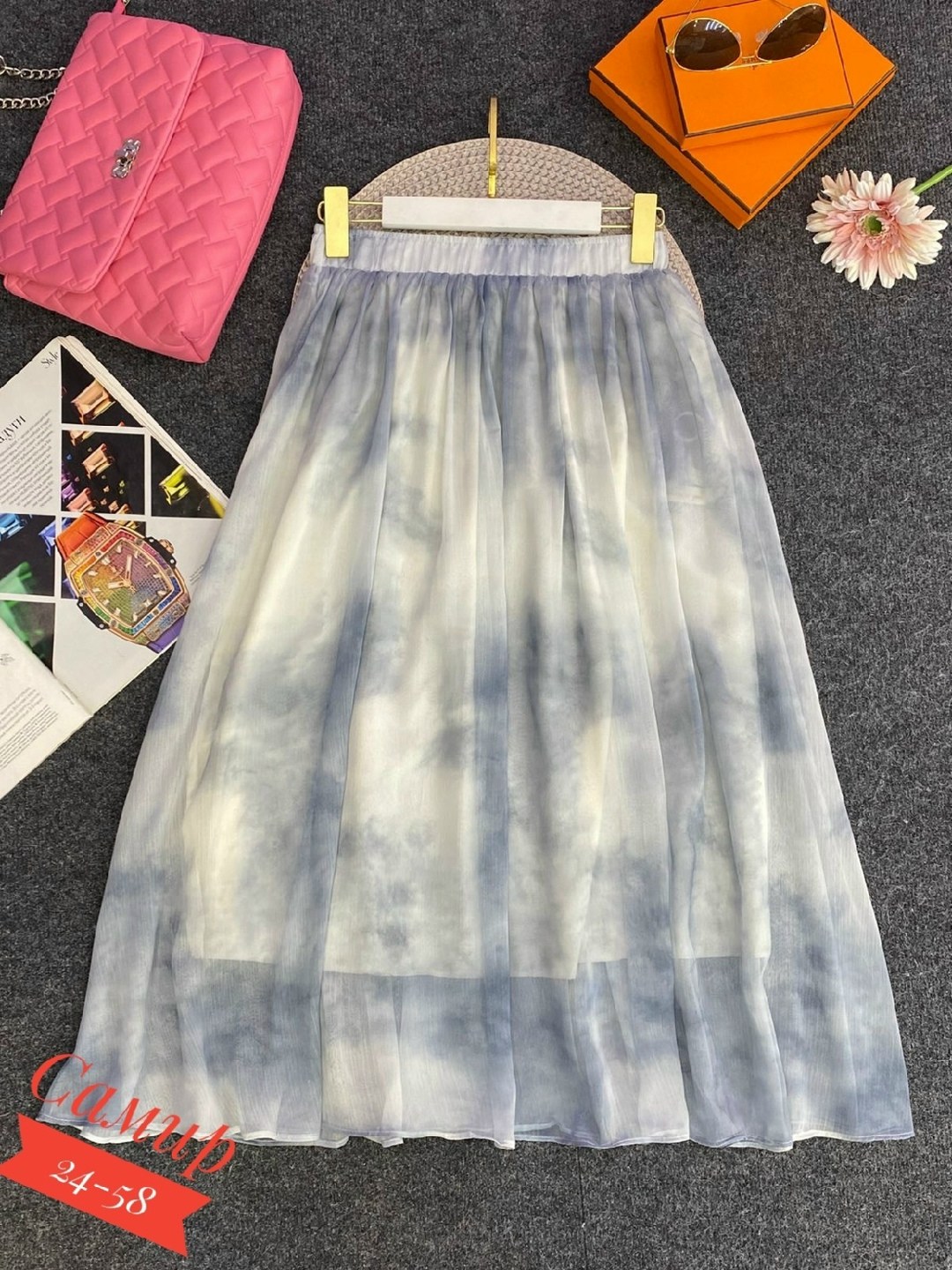 шифоновая юбка,юбка,шифоновая женская юбка,женская юбка,женская длинная юбка