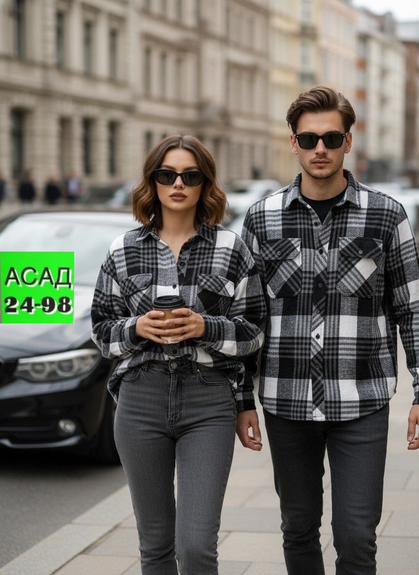 рубашка в клетку,рубашка мужская клетка,рубашка мужская,рубашка в клетку оверсайз удлиненная,рубашка женская в клетку