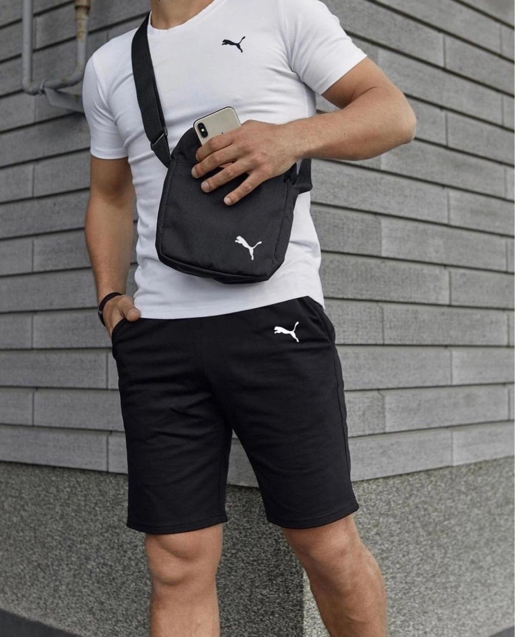 сумка пума мужская через плечо,сумка через плечо puma,спортивный барсетка пума,мужские спортивные шорты,сумка puma