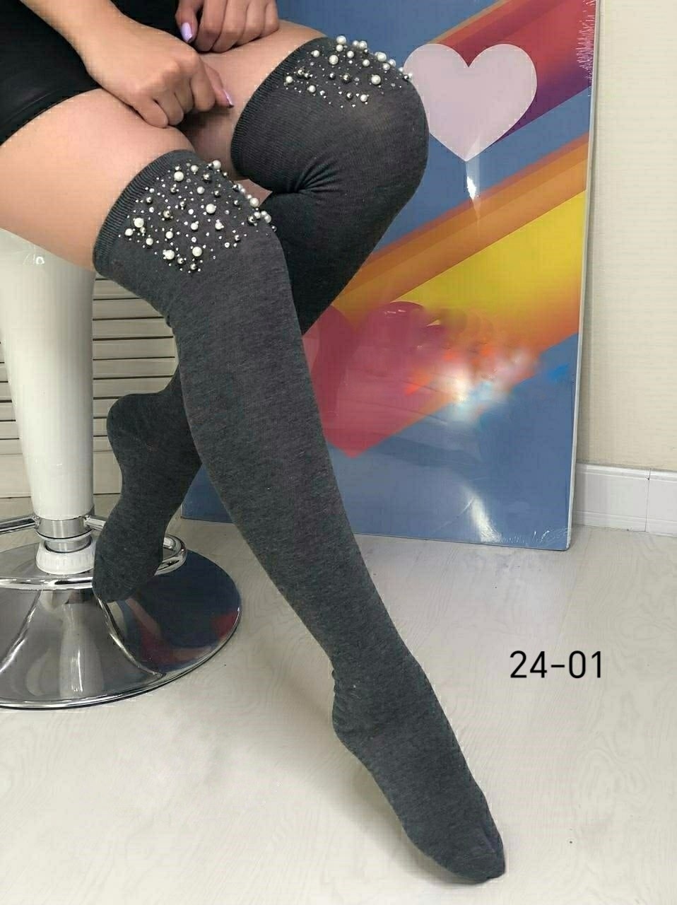гольфы с бусинами,чулки женские,гольфы со стразами женские,классические чулки,женские гольфы