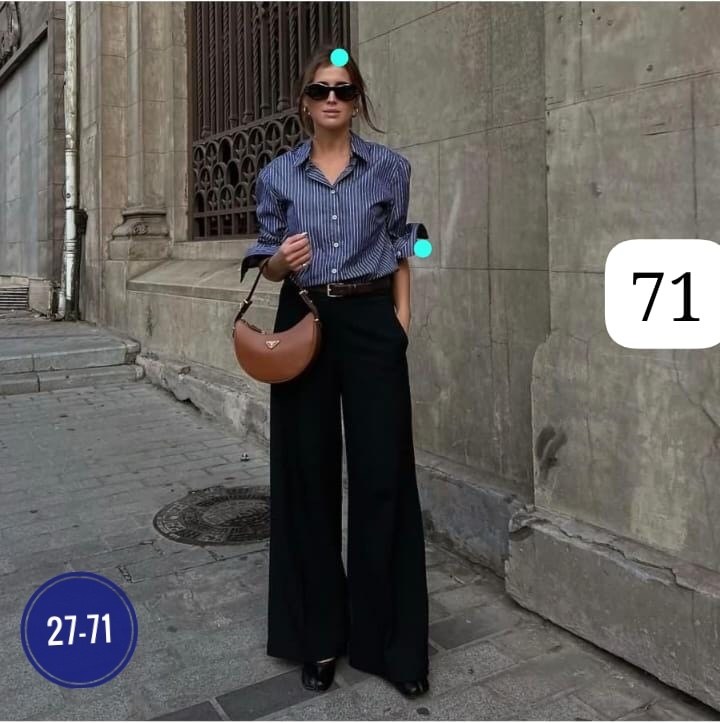 брюки палаццо,брюки палаццо 2026 черные,модные образы,мода стиль