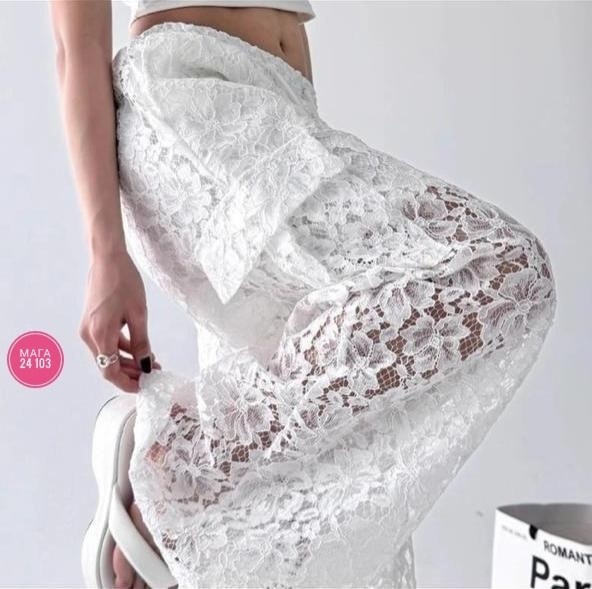 кружевные брюки,брюки с кружевом,брюки из кружева,ажурные брюки,кружевные штаны