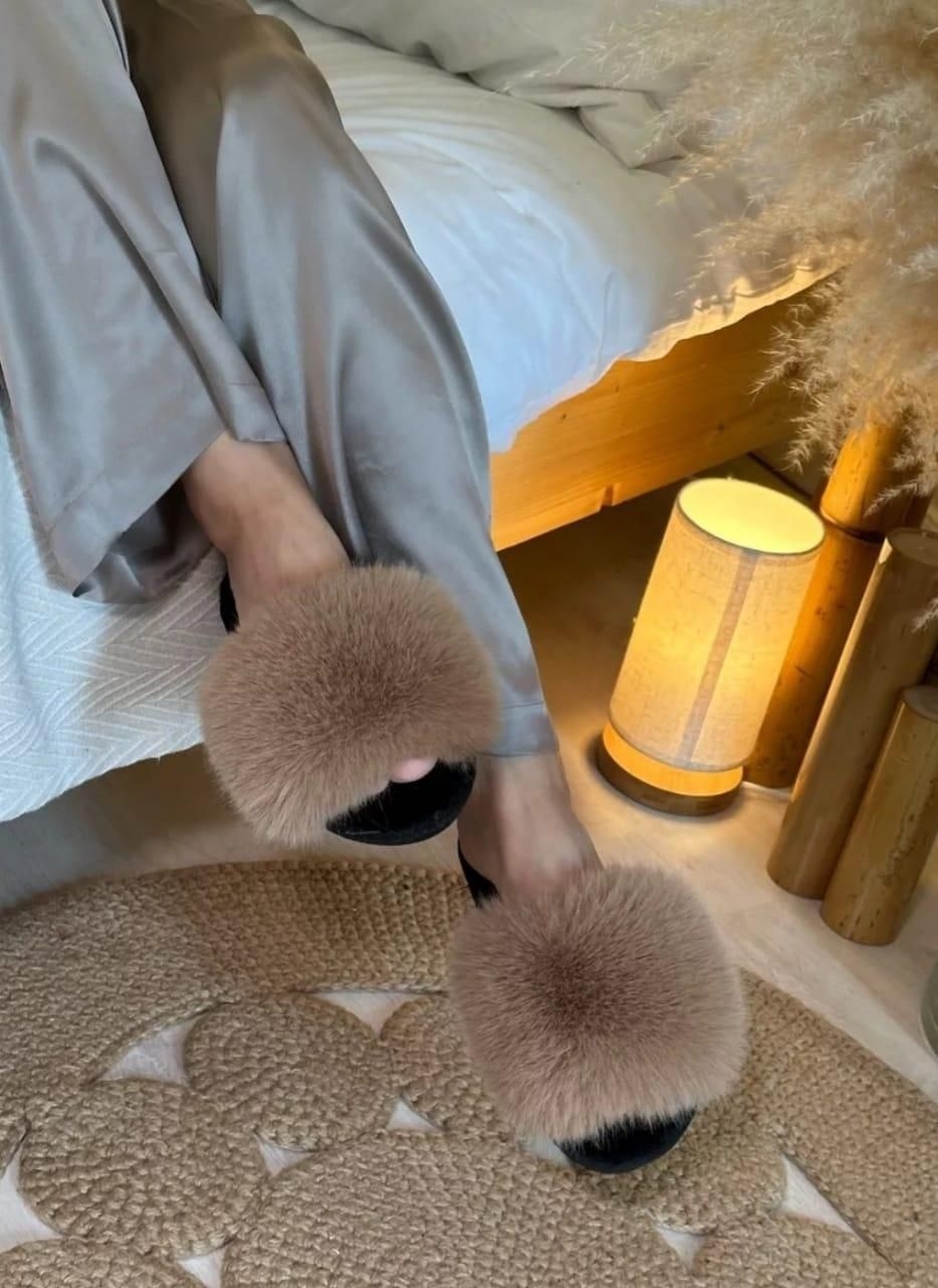 тапочки домашние oткрытые меховые,тапочки домашние с мехом,пушистые домашние тапочки,тапочки домашние меховые,тапочки с натуральным мехом