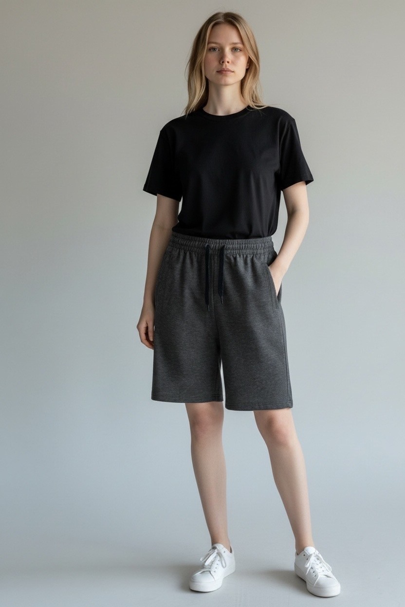 женские шорты,шорты удлиненные,трикотажные шорты,повседневные шорты,спортивные шорты