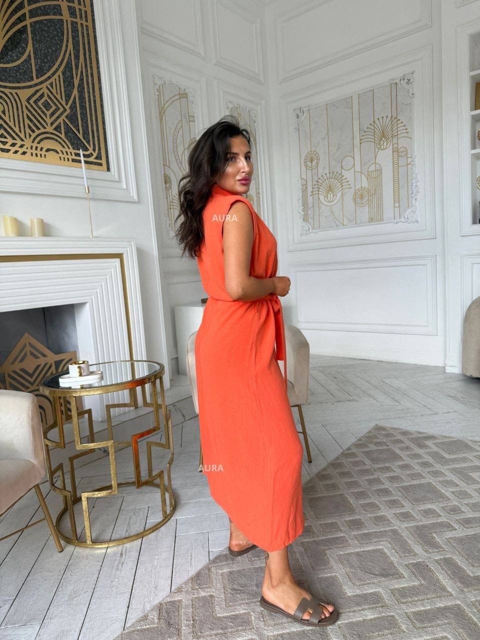 платье женское оранжевое,оранжевое платье,женское платье,женское платье летнее,платье