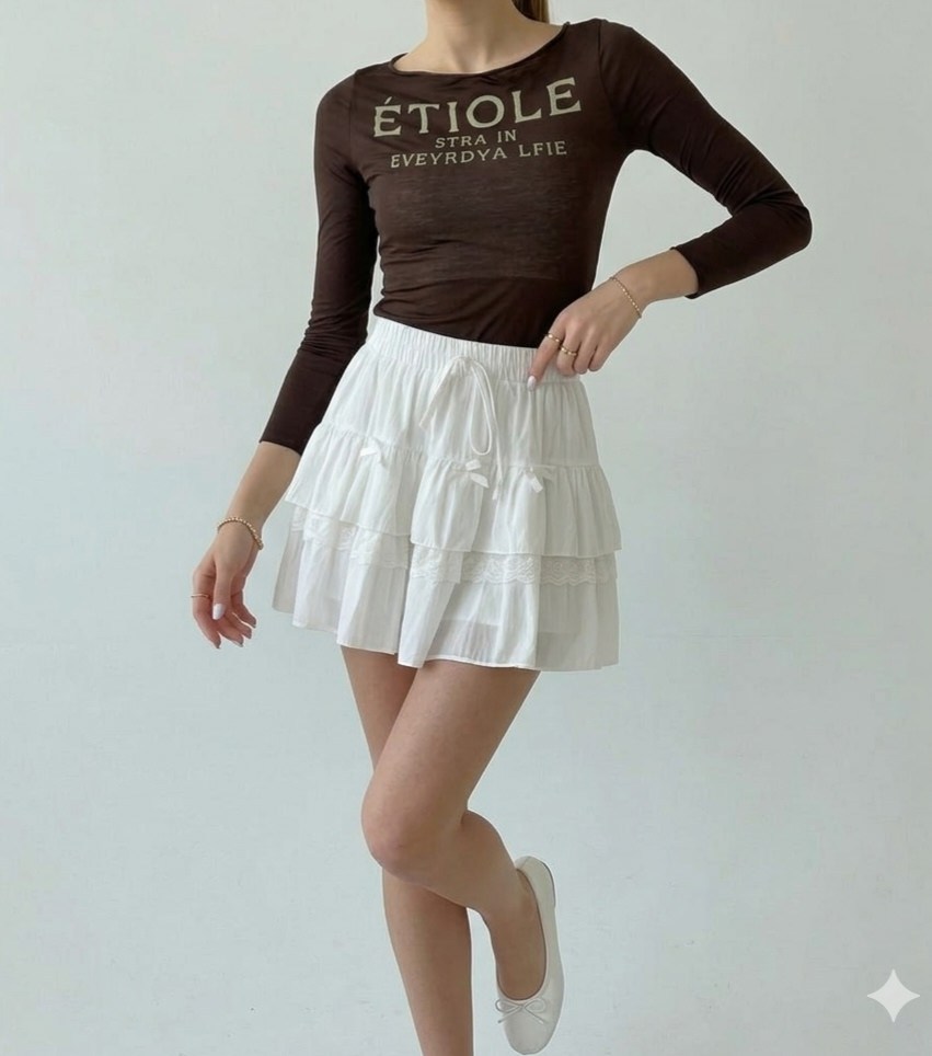 юбка с оборками,мини юбка,юбка белая,юбка,юбка белая с воланами