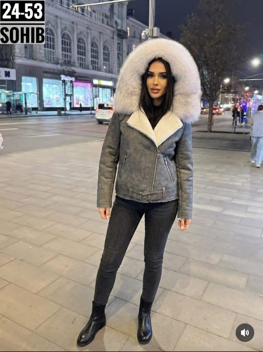 дубленка с капюшоном,комбинированная дубленка,молочная дубленка авиатор,дубленка авиатор,дубленка с песцом